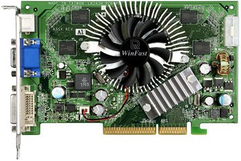 Видеокарта 256Mb/AGP/Leadtek WinFast A7600GS-TDH256 GeForce 7600GS